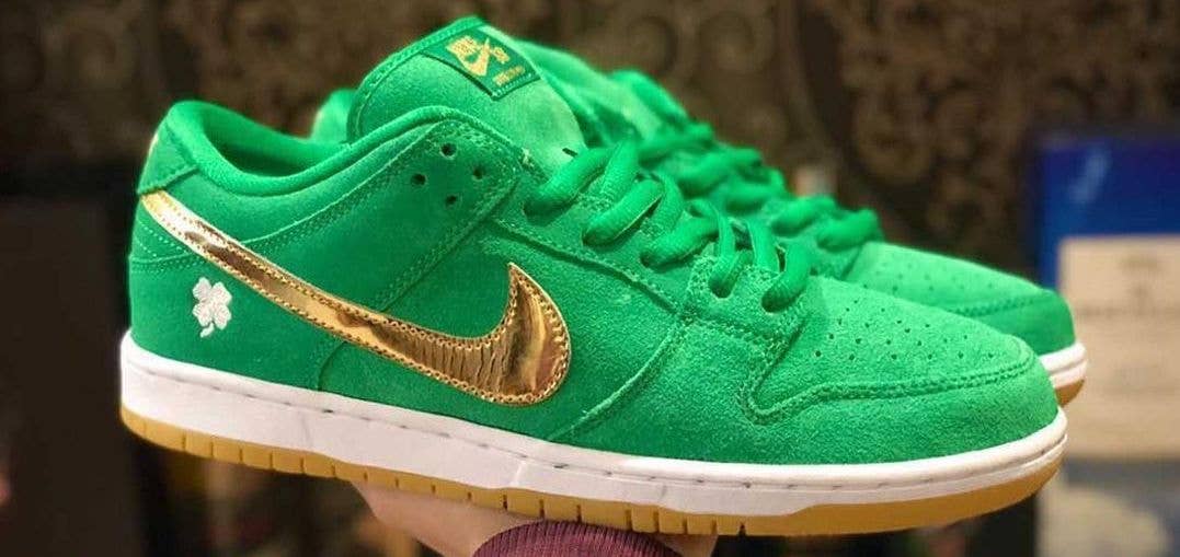 Nike SB Dunk Low 'St. Patrick's Day' 2022 First Look