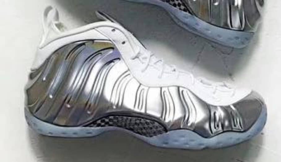 Nike air foamposite one clearance chrome