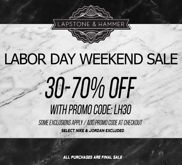 lapstone and hammer labor day 2019 sale banner