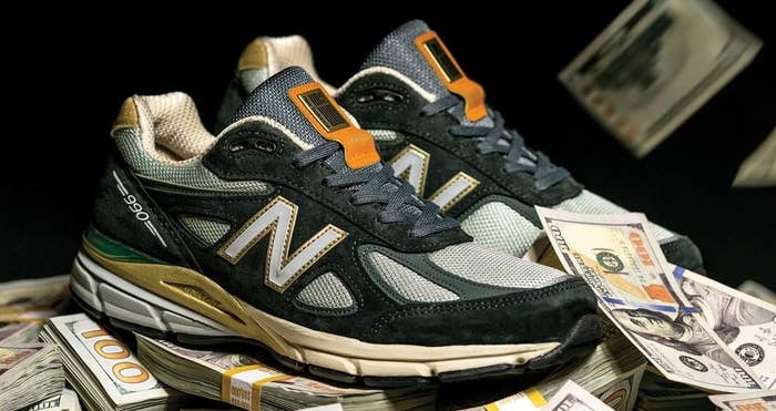 YCMC x New Balance 990v4 &#x27;Benjamin Bread&#x27;