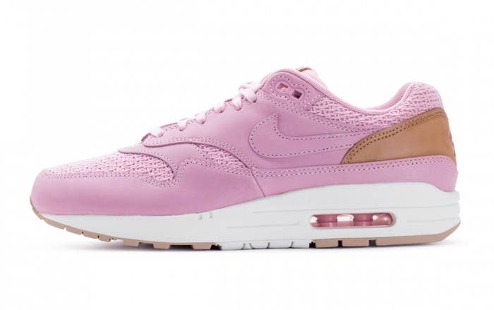 Nike Air Max 1 Premium Women&#x27;s Pink Glaze Release Date Profile 454746 601