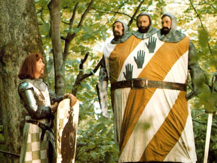 Cast of Monty Python and the Holy Grail