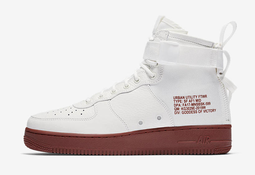 Nike SF AF1 Mid &#x27;Ivory/Mars Stone&#x27;