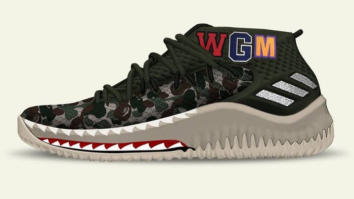 Dame 4 Bape All Star 2018