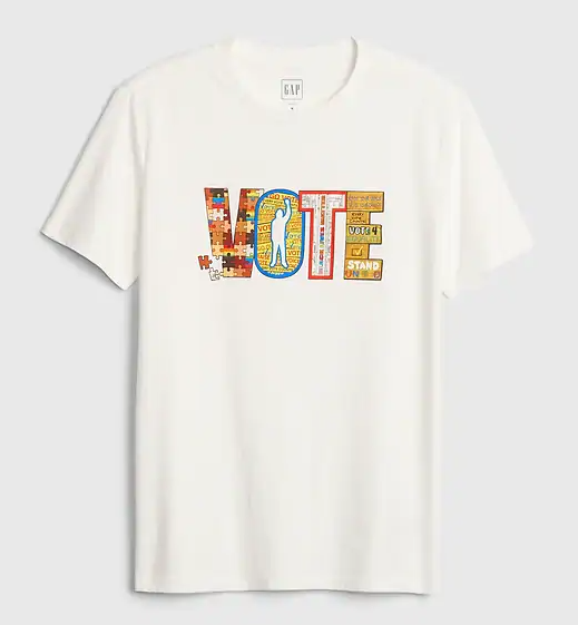 Gap Vote T shirt