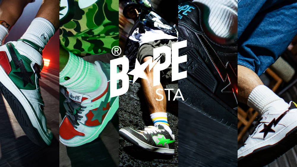 Bape Has New Sk8 Sta and Block Sta Hi Styles Dropping This Weekend