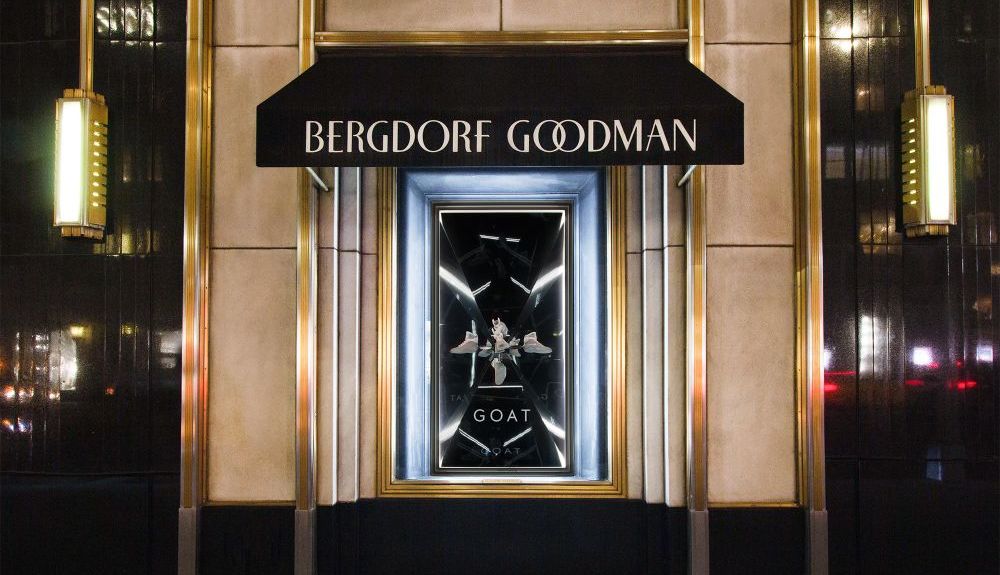 GOAT Is Turning Bergdorf Goodman Into A Sneaker Reseller Complex   Bergdorf Goodman Goat 