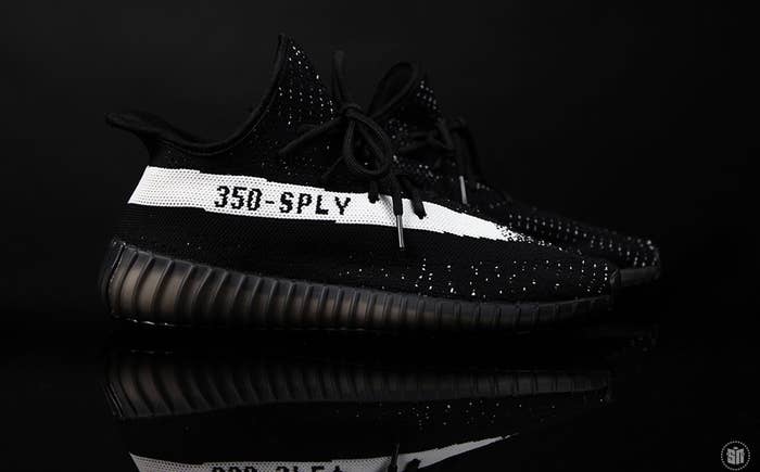 Adidas Yeezy 350 Boost V2 Black/White Release Date BY1604