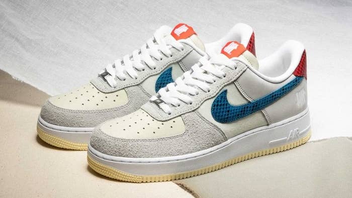 Undefeated x Nike Air Force 1 &#x27;Grey Snakeskin&#x27;