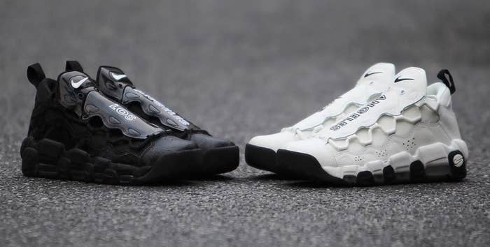Nike Air More Money Black and White &#x27;Los Angeles&#x27;