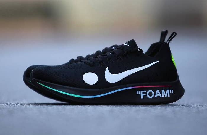 Off White x Nike Zoom Fly Mercurial Flyknit Black Release Date AO2115 001 Profile