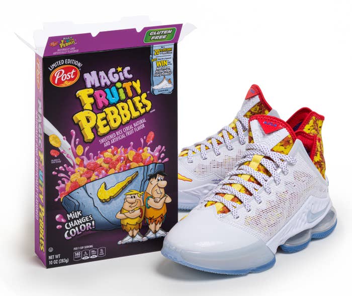 Nike LeBron 19 Low &#x27;Magic Fruity Pebbles&#x27;