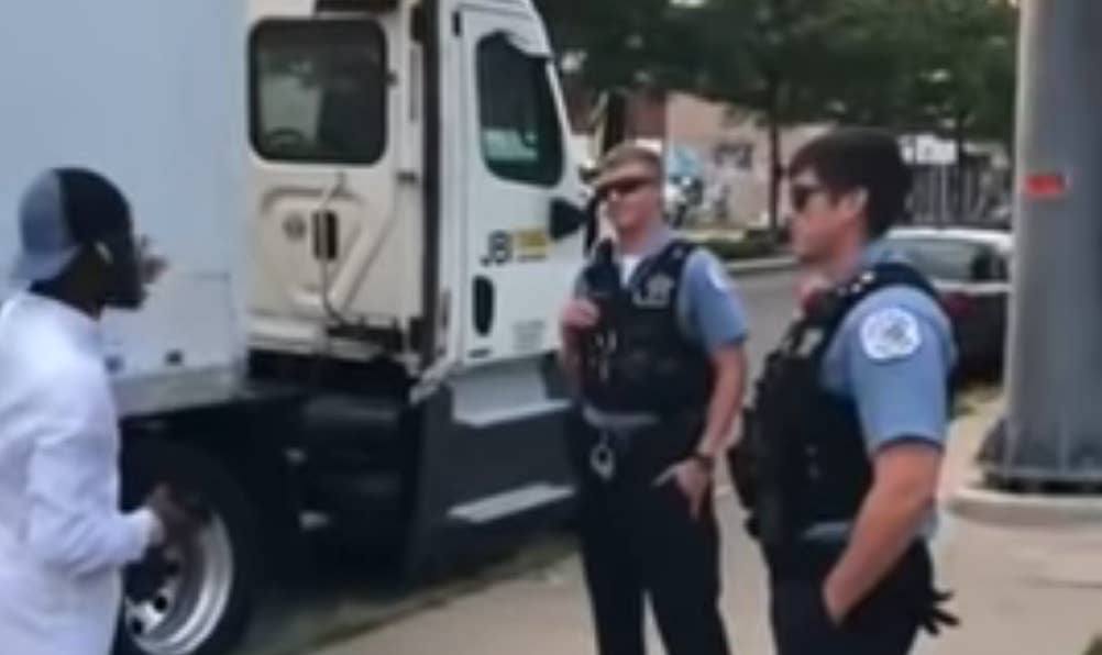 Chicago Police Bait Truck