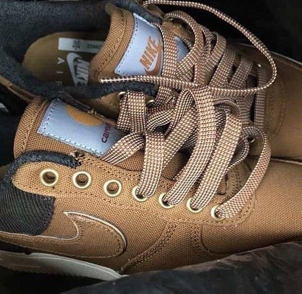 First Look At The Carhartt Wip X Nike Air Force 1S | Complex
