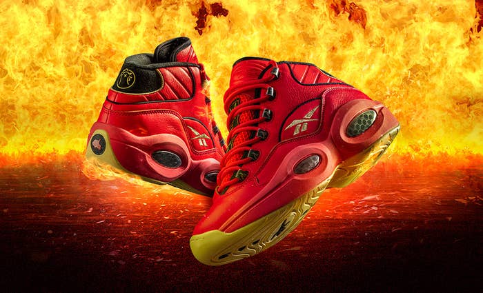 Hot Ones x Reebok Question Mid