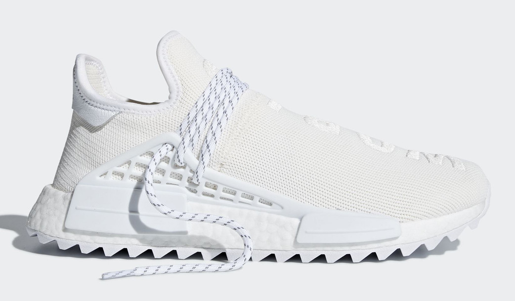 Human race outlet nmd white canvas