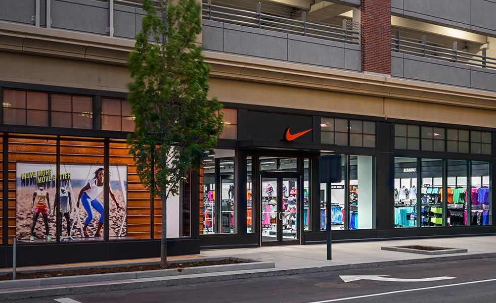 Nike store outlet assembly