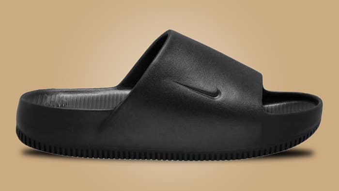 Nike Calm Slide &#x27;Black&#x27; Lateral