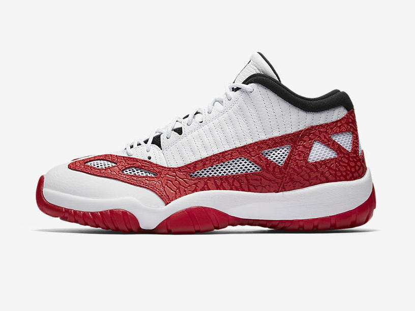Air Jordan 11 Low IE &quot;White/Gym Red&quot;