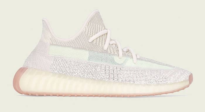 Adidas Yeezy Boost 350 V2 &#x27;Citrin&#x27; FW3042 (Lateral)