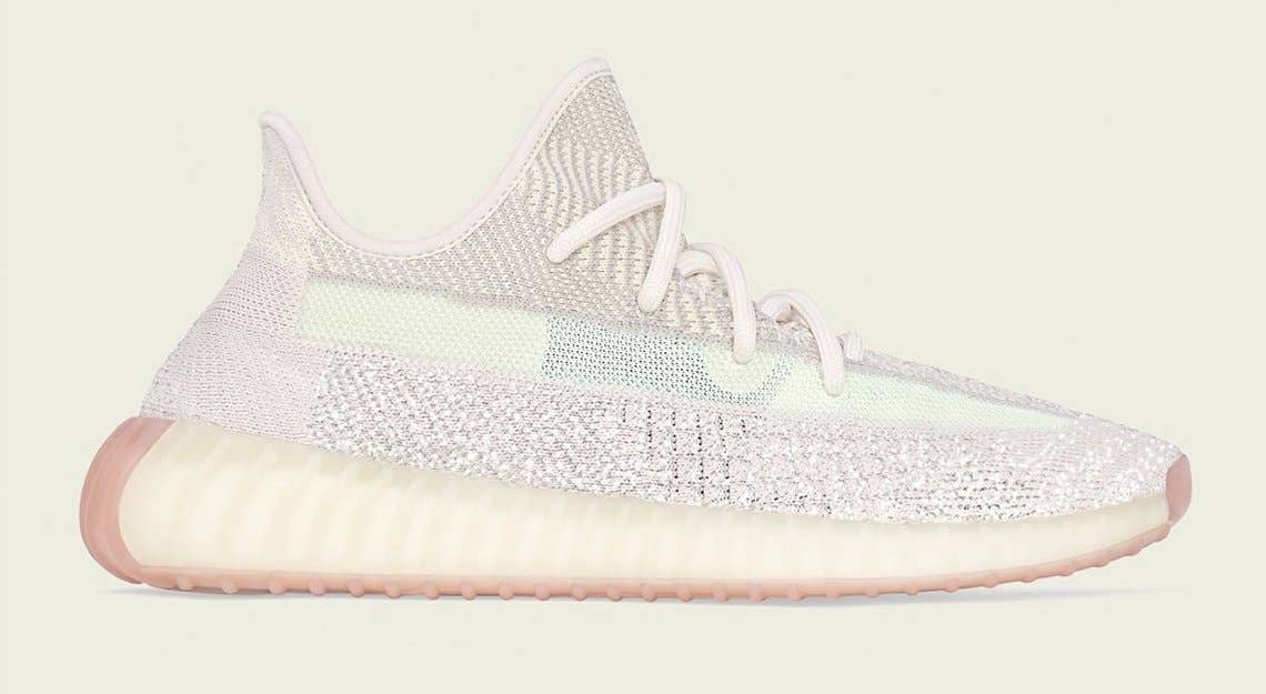 Adidas Yeezy Boost 350 V2 'Citrin' FW3042 (Lateral)