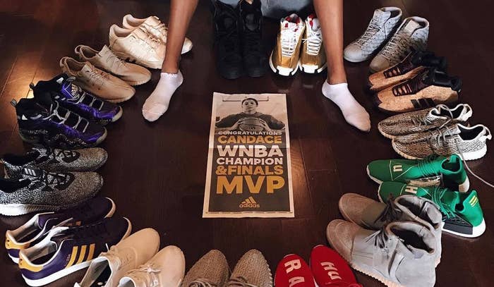 Candace Parker Adidas Sneaker Rotation
