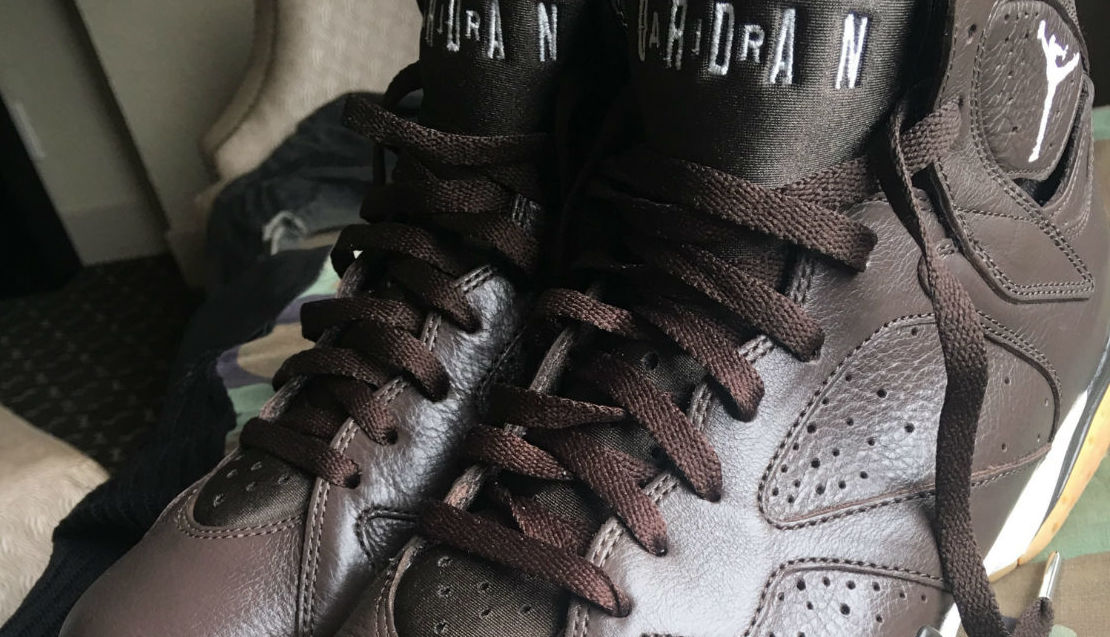 Brown on sale jordan 7