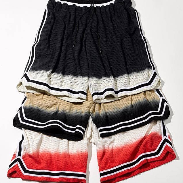 John Elliott Dip Dye Basketball Shorts