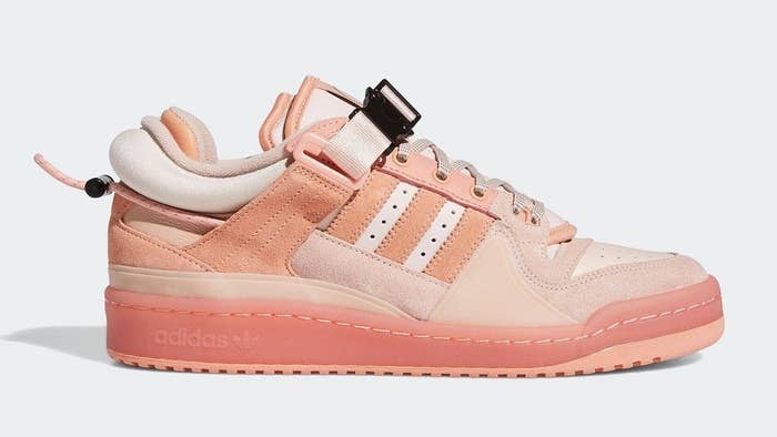 Bad Bunny x Adidas Forum Buckle Low Pink GW0265 Lateral