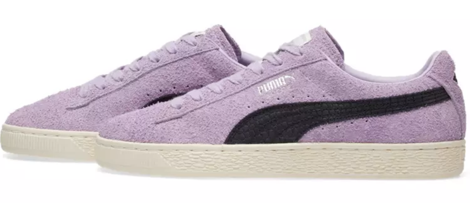 diamond supply co puma classic suede orchid bloom