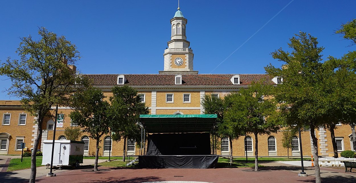 A look at a college campus is shown