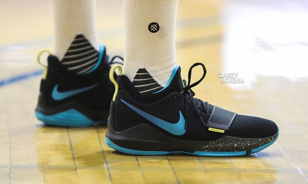 Paul George Spotted in Unreleased Nike PG1 Colorways Complex