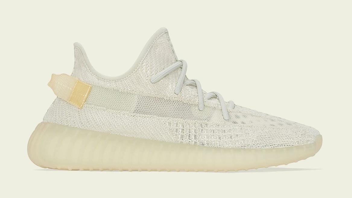 Adidas Yeezy Boost 350 V2 &#x27;Light&#x27; GY3438 Lateral