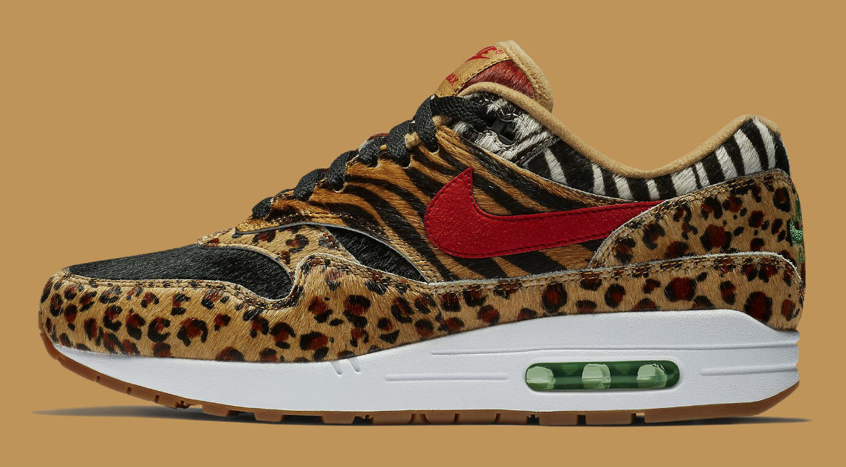 Atmos x Nike Air Max 1 Animal Pack Release Date AQ0928 700 Profile