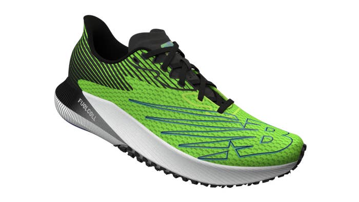 New Balance FuelCell RC Elite &#x27;Green&#x27; Lateral