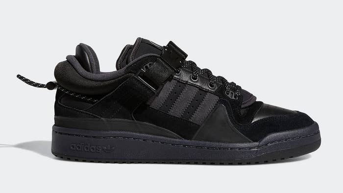 Bad Bunny x Adidas Forum Low Black GW5021 Lateral