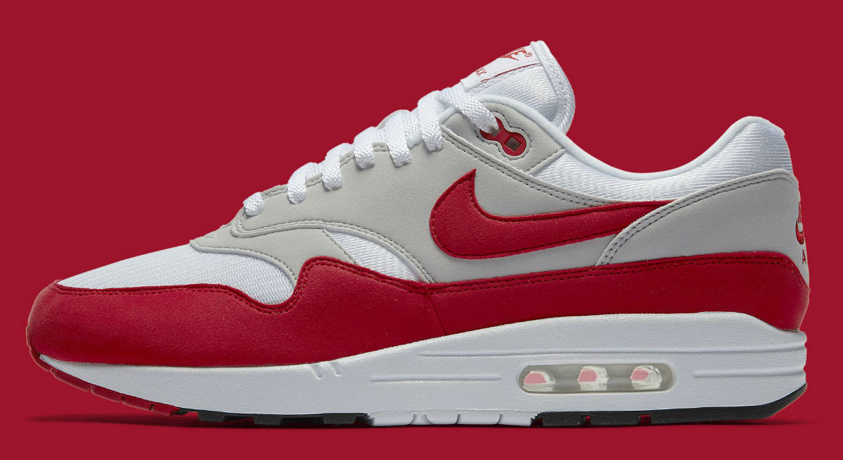 Nike Air Max 1 OG Red Anniversary Release Date Profile 908375 100