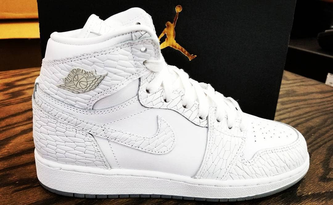 Air Jordan 1 Heiress Frost White Release Date Live