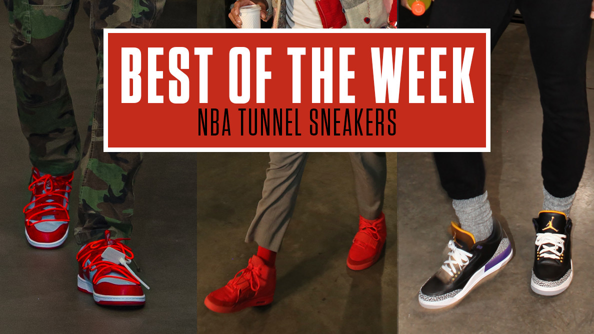 An NBA Player Rocked The Nike Air Yeezy 2 Red October On-Court •