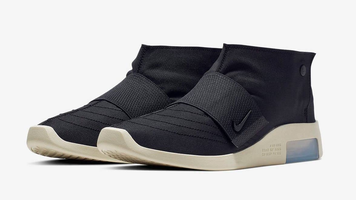 Nike Air Fear of God Moccasin 'Black/Black Fossil' (Pair)