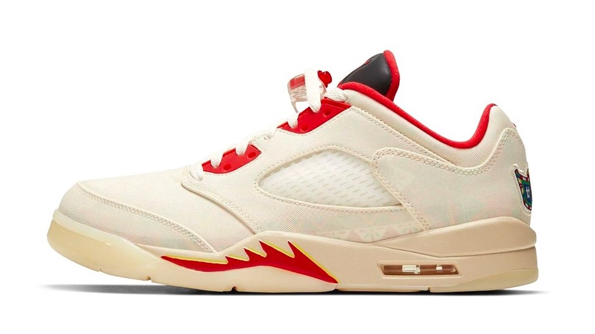 Air Jordan 5 Retro Low &#x27;Chinese New Year&#x27; DD2240 100 Lateral
