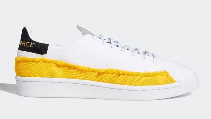 Pharrell Williams x Adidas Superstar White FY2294 Lateral