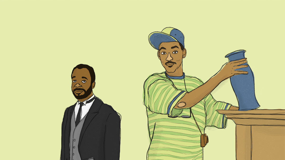 Attachment for The Fresh Prince of BelAir Illustrations Celebrate The  Beloved Uncle Phil 6  PRINT Magazine