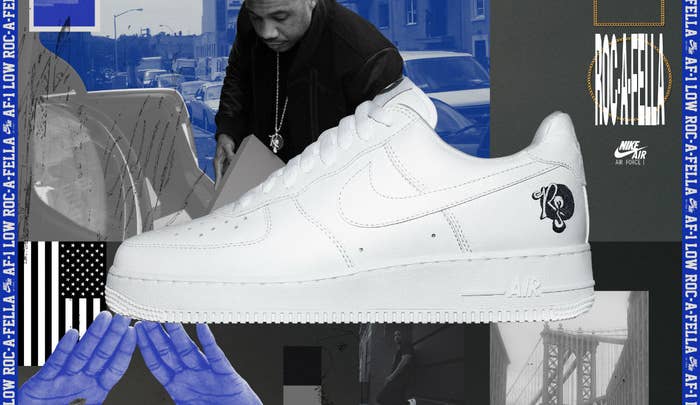 Rocafella x Nike Air Force 1 Low Poster