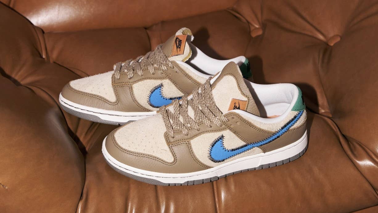 size? x Nike Dunk Low 'Brown/Sand'