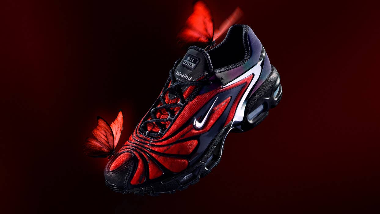 Skepta's Nike Air Max Tailwind V 'Bloody Chrome' Collab Is Releasing ...