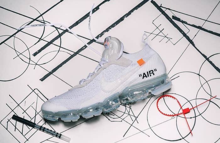 Off White x Nike Air VaporMax All White 2018 Release Date