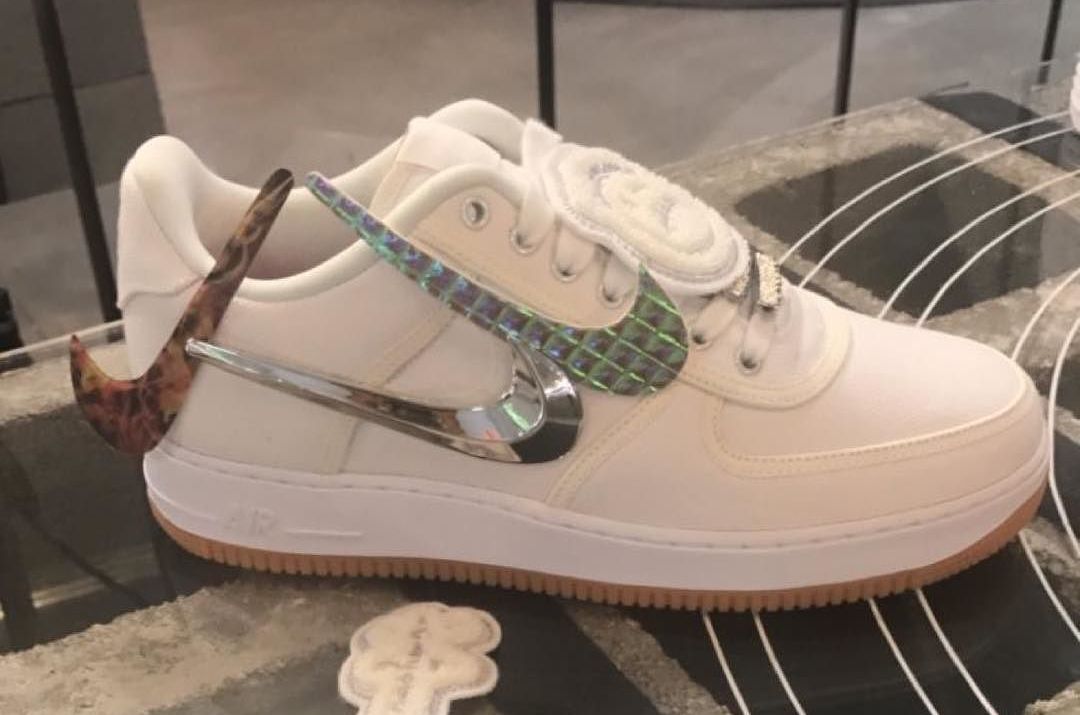 Travis Scott Previews Nike Air Force 1 Low Collaboration | Complex