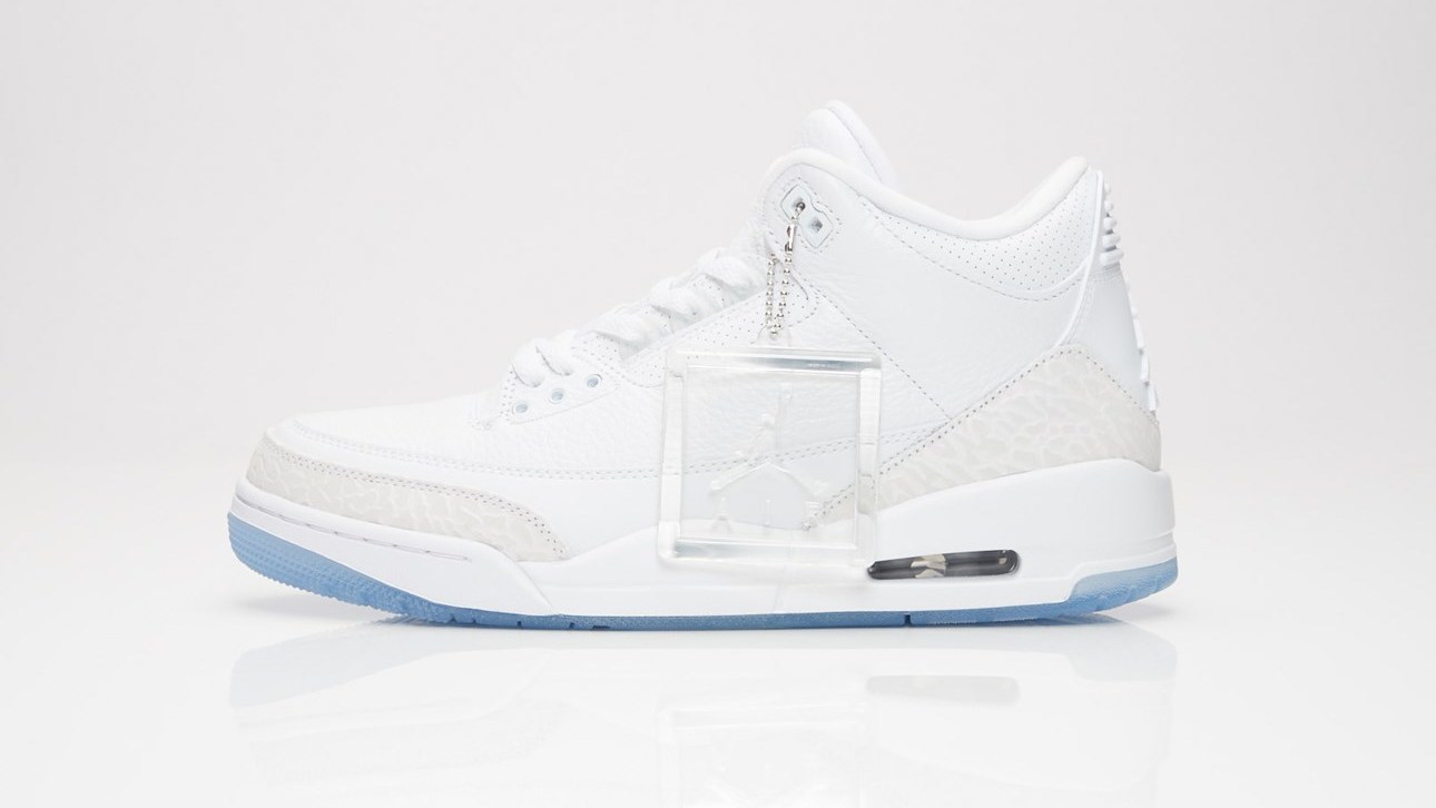 Air Jordan 3 &#x27;Pure White&#x27;