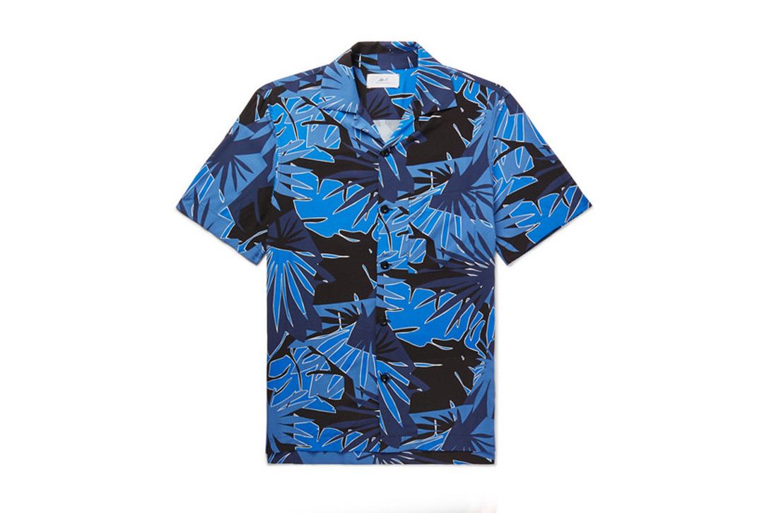 MR P Printed Voile Shirt